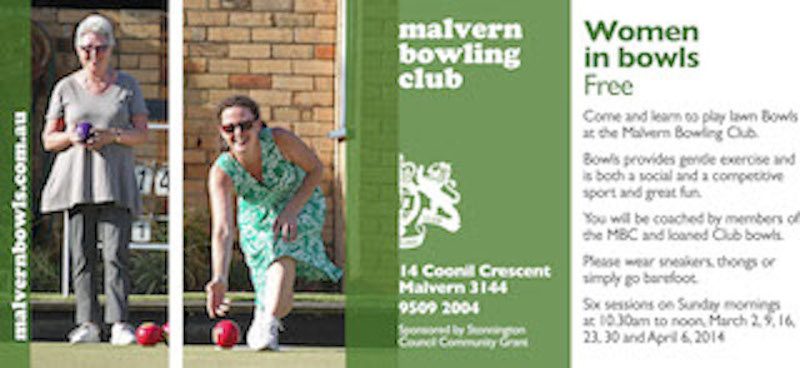 Women In Bowls at Malvern
